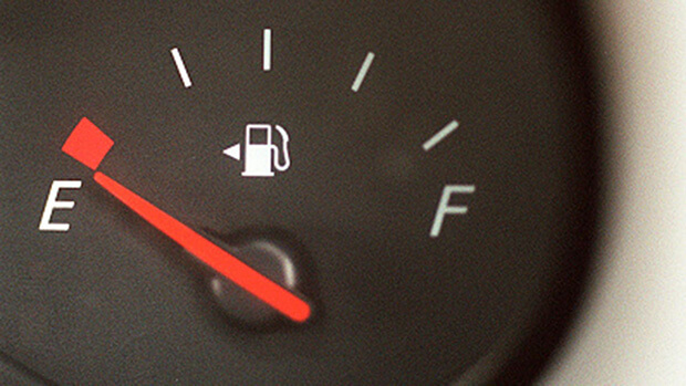 Motoring mystery solved Inventor of that triangle that tells you what side to fill your car up on revealed